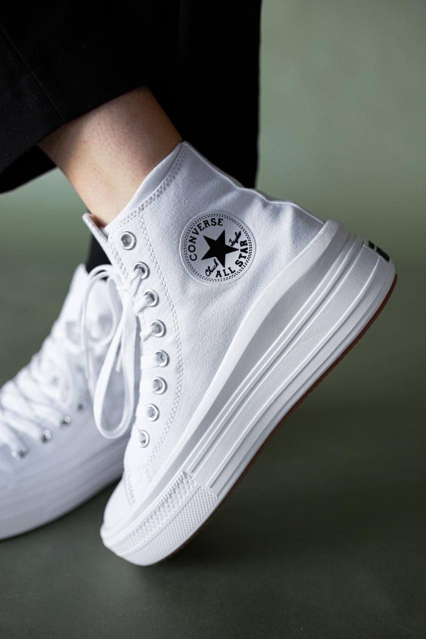 Converse Chuck Taylor Move High White