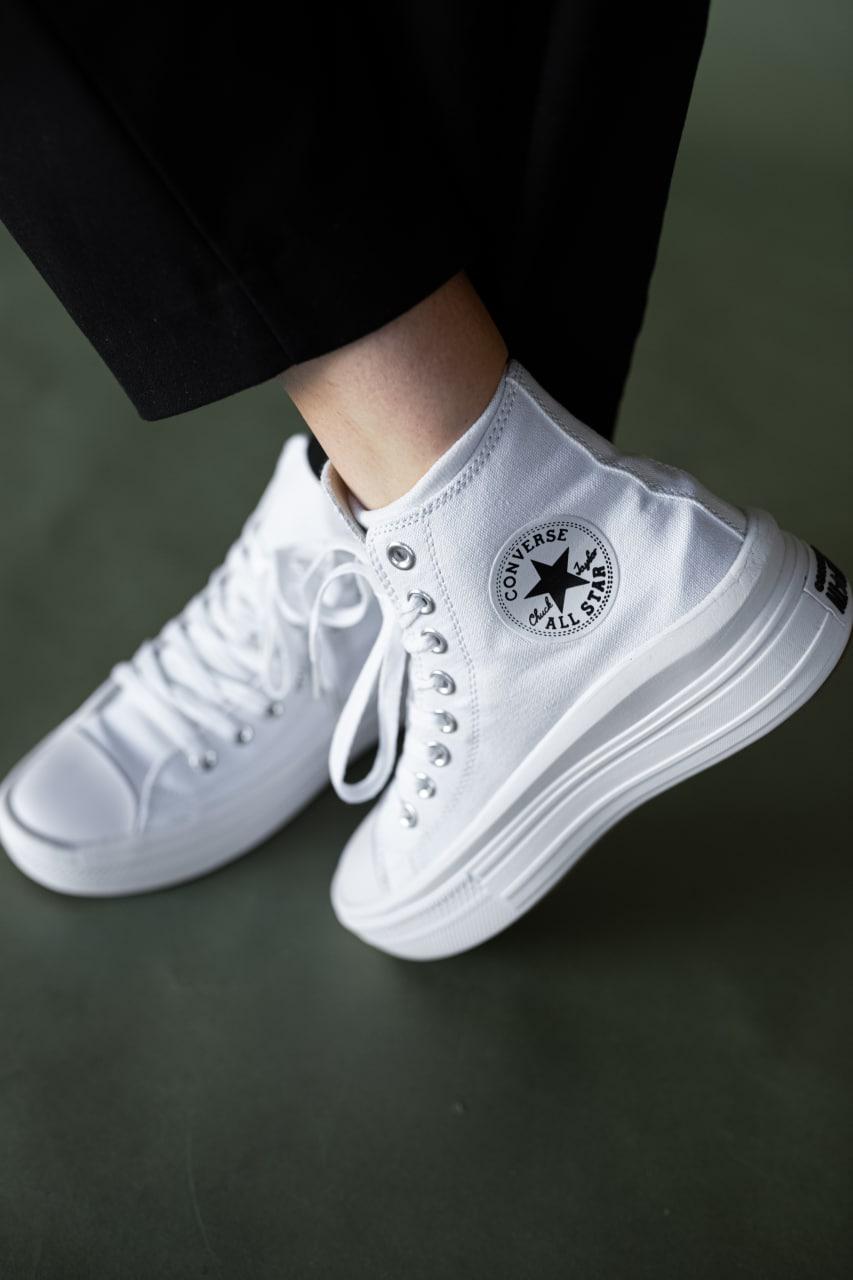 Converse Chuck Taylor Move High White