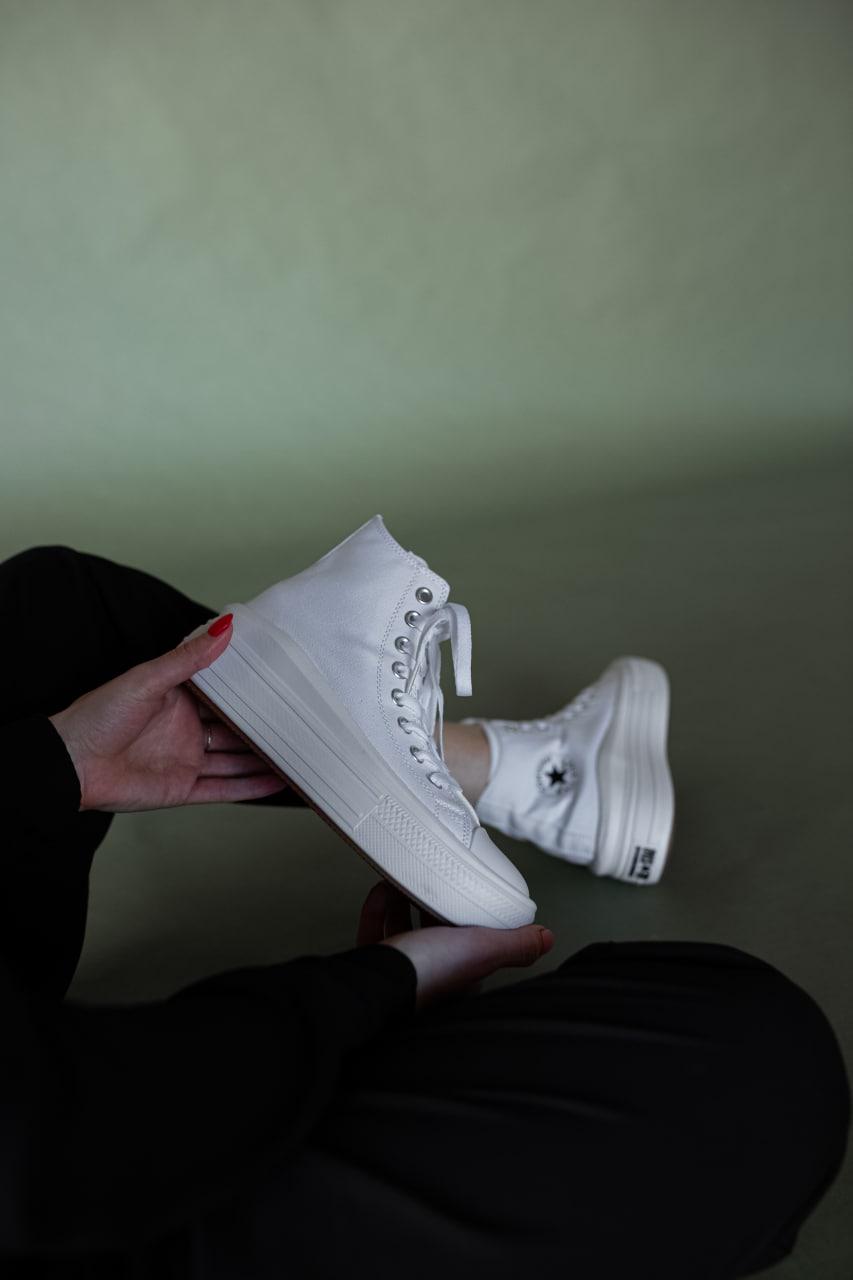 Converse Chuck Taylor Move High White