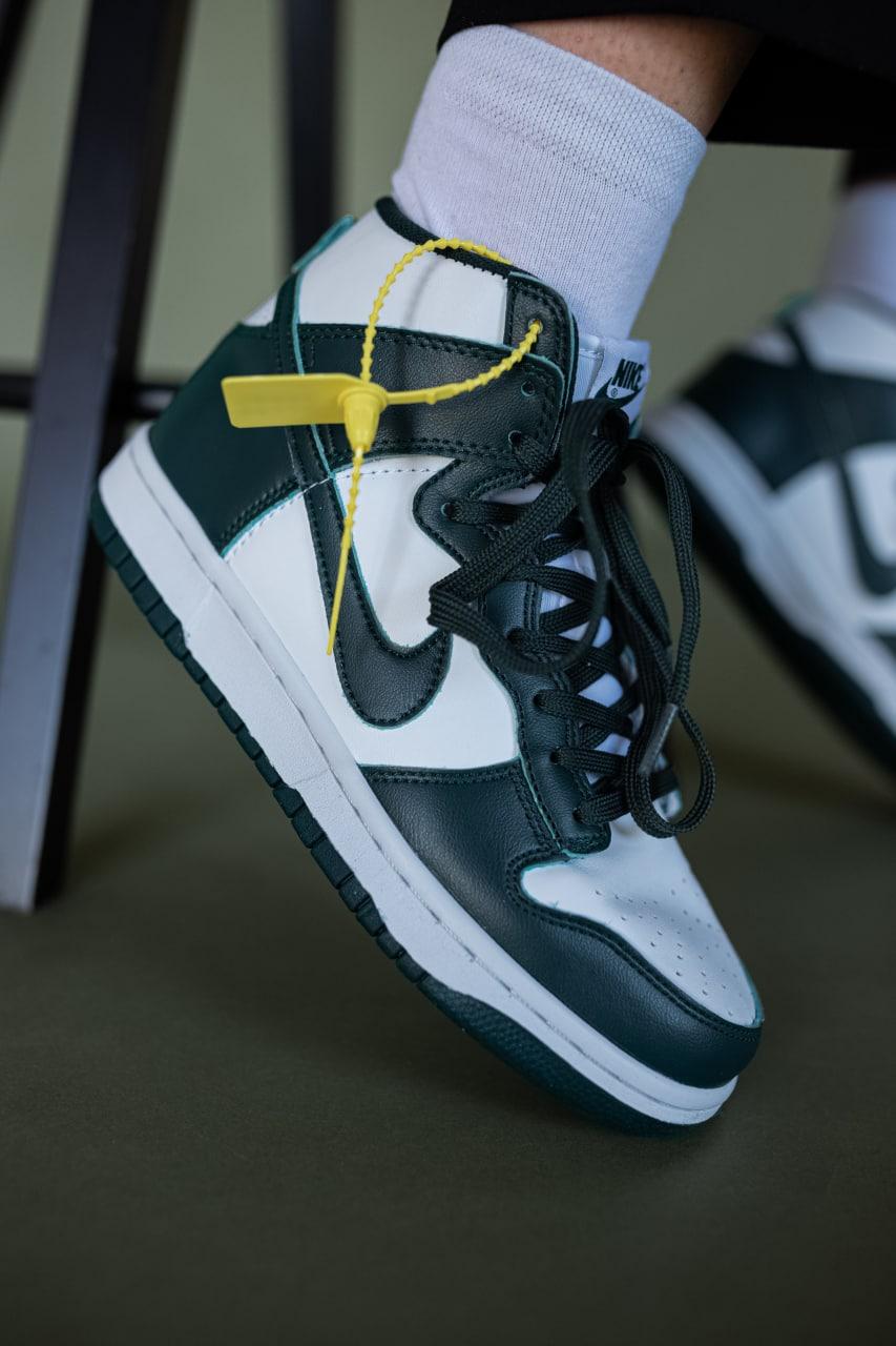 Nike Dunk High Green White