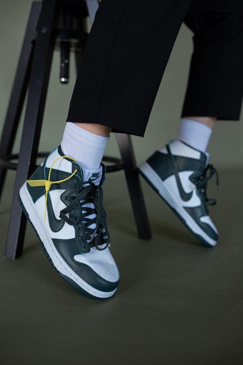 Nike Dunk High Green White