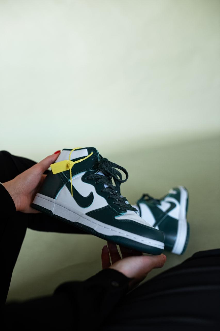 Nike Dunk High Green White