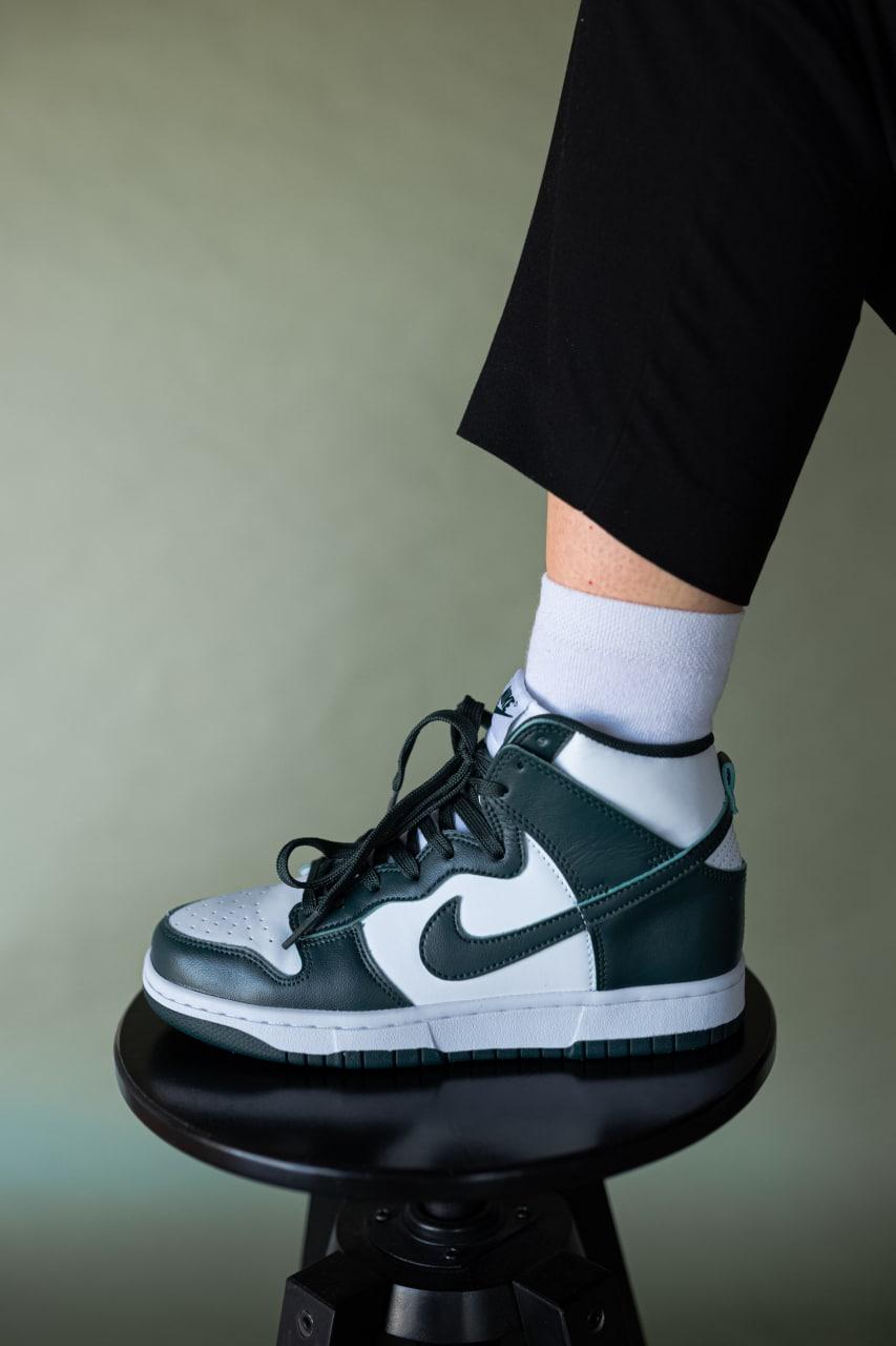 Nike Dunk High Green White