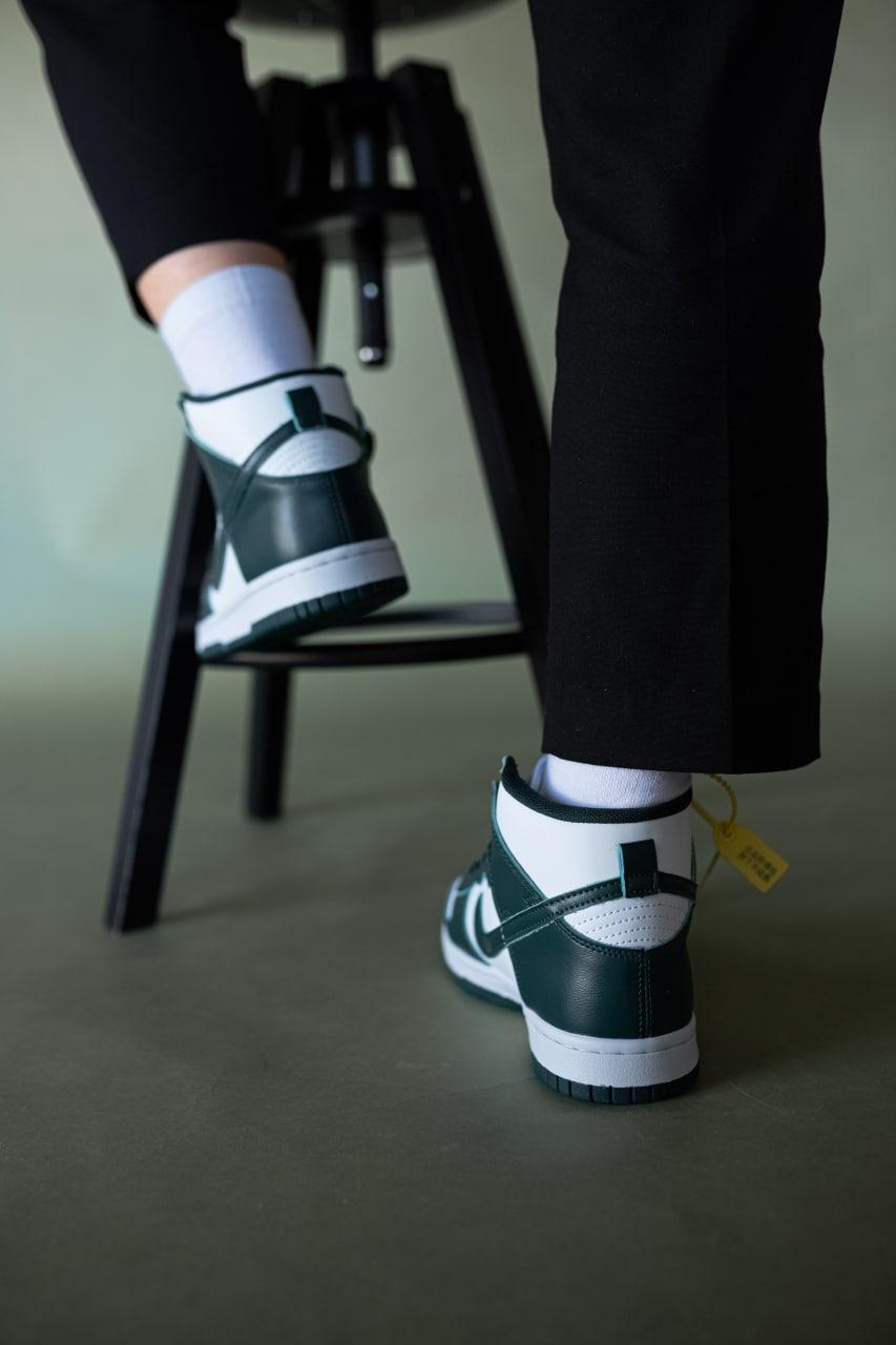 Nike Dunk High Green White