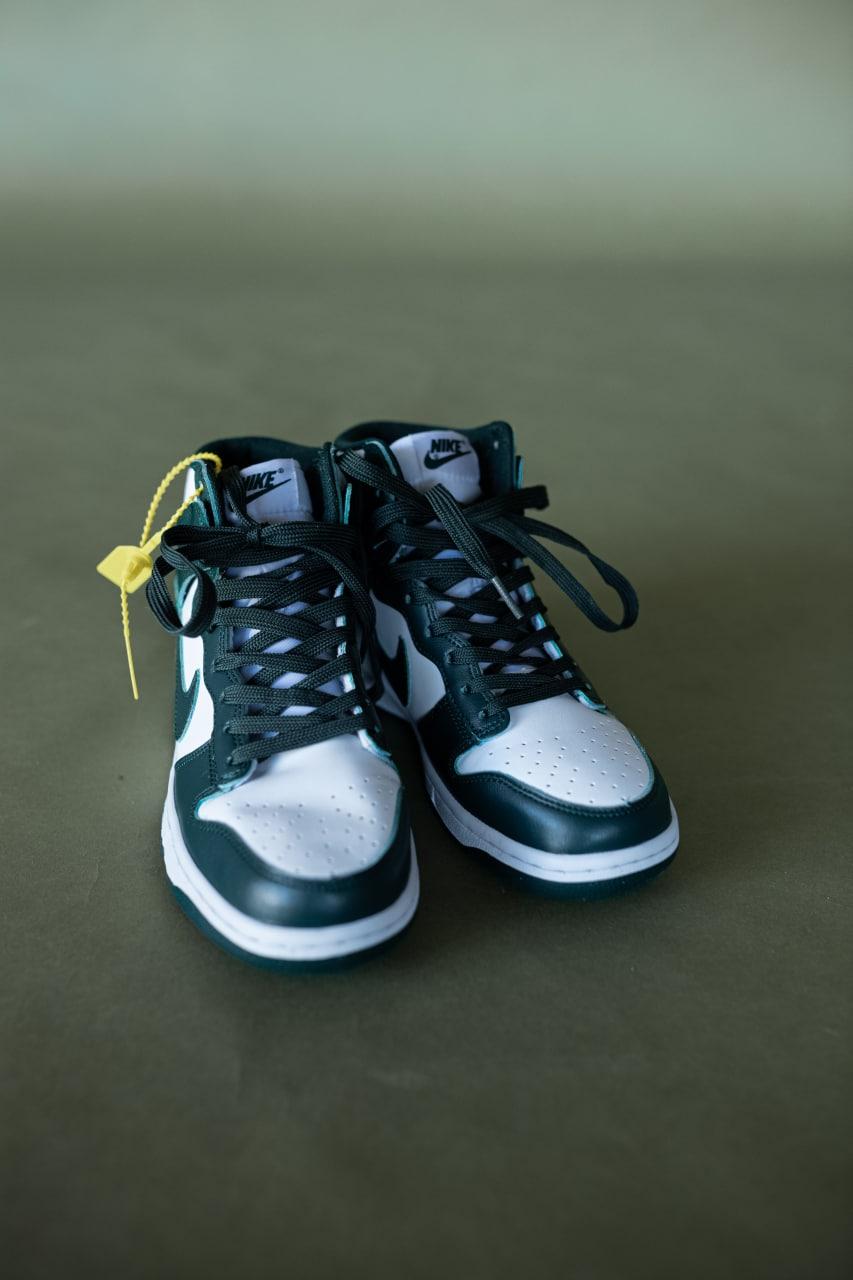 Nike Dunk High Green White