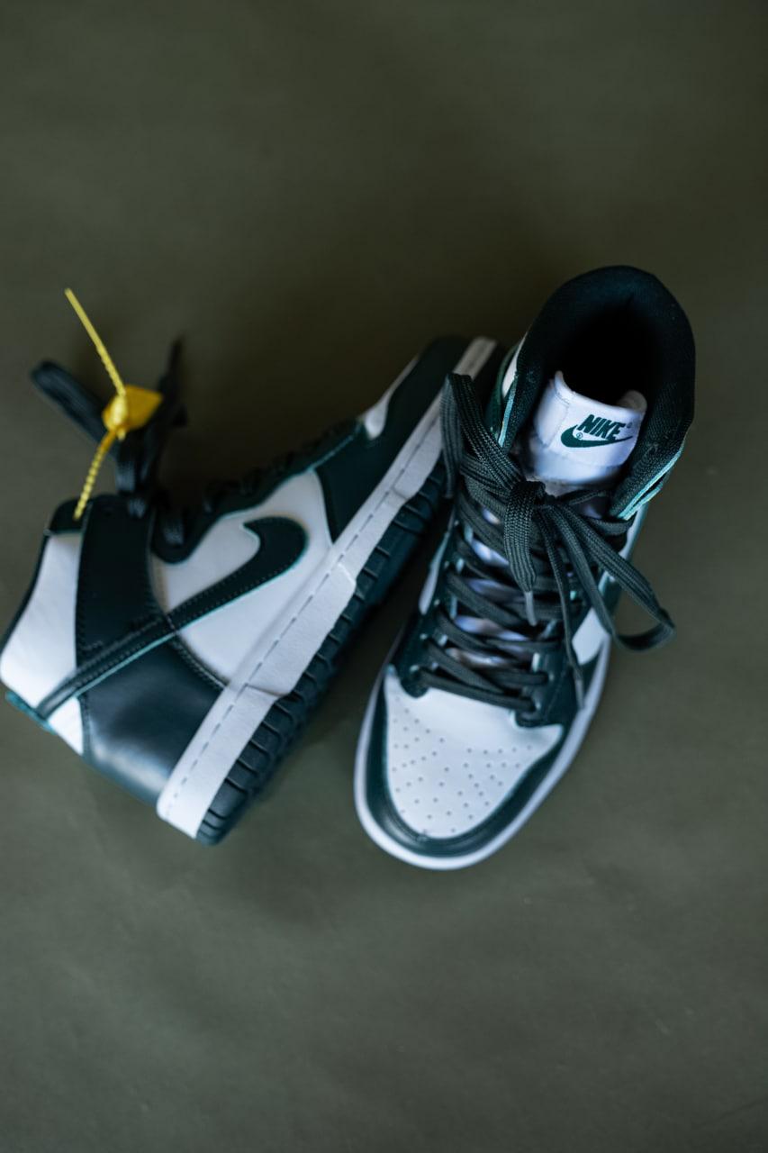Nike Dunk High Green White