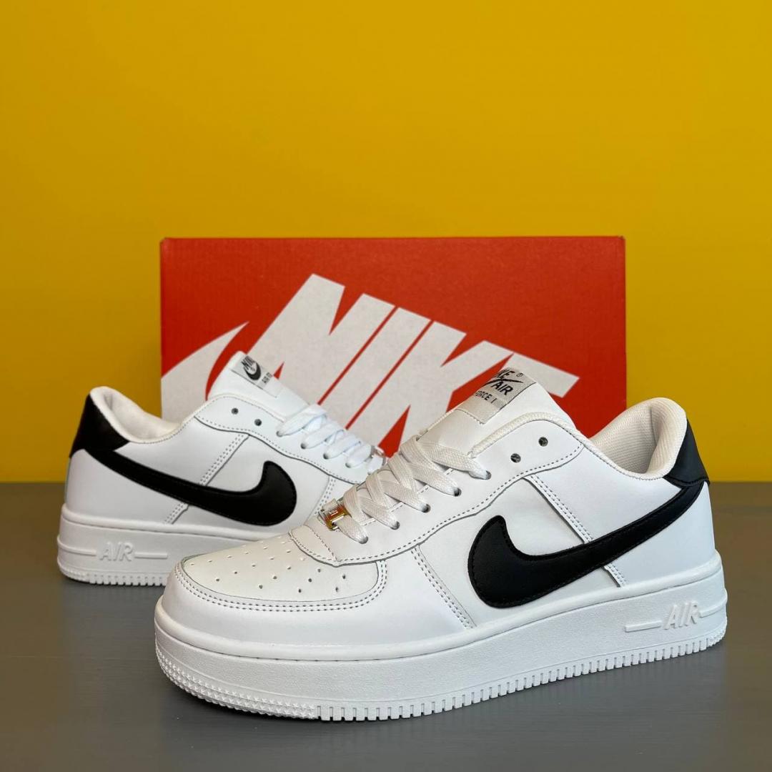 Nike Air Force 1 All White Black
