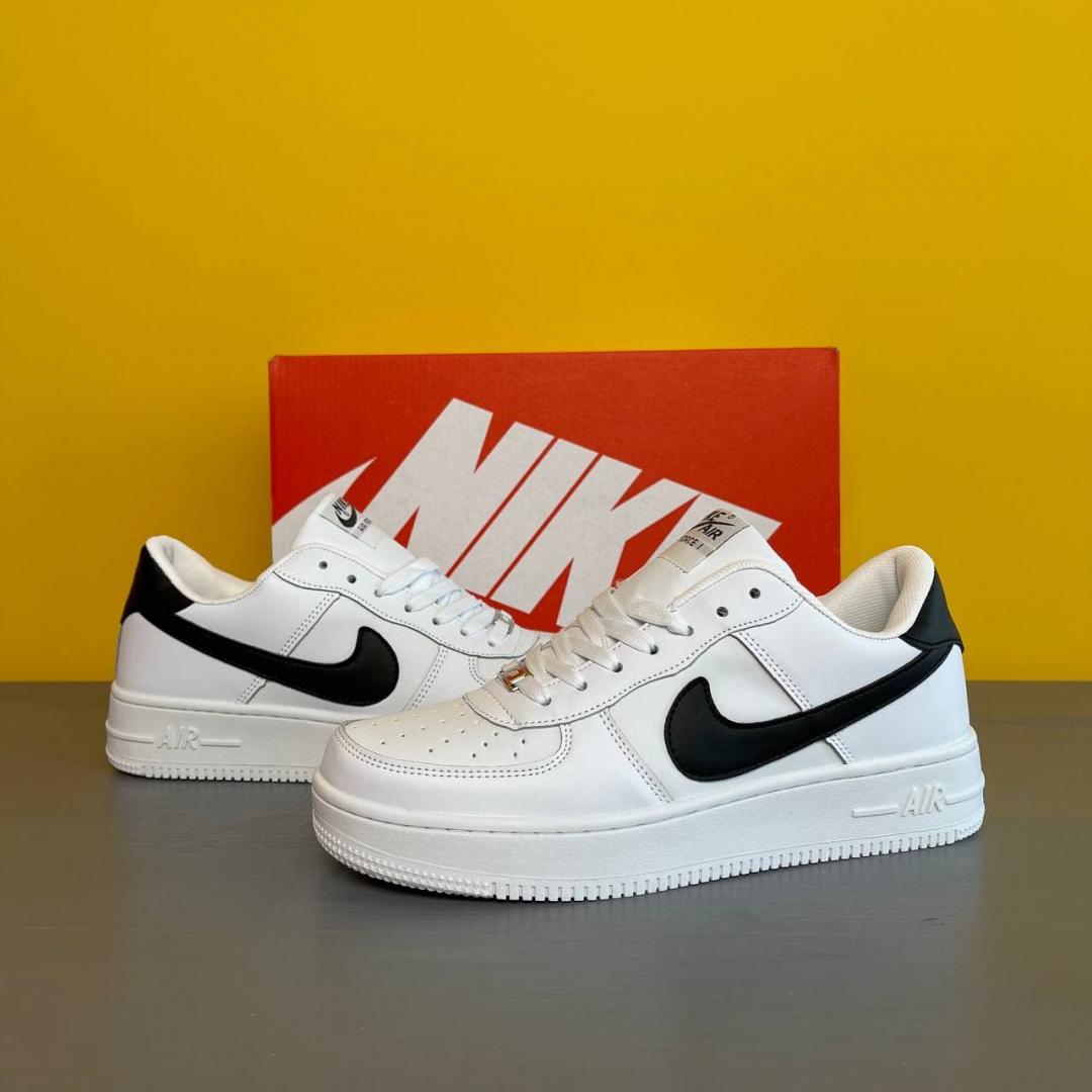 Nike Air Force 1 All White Black
