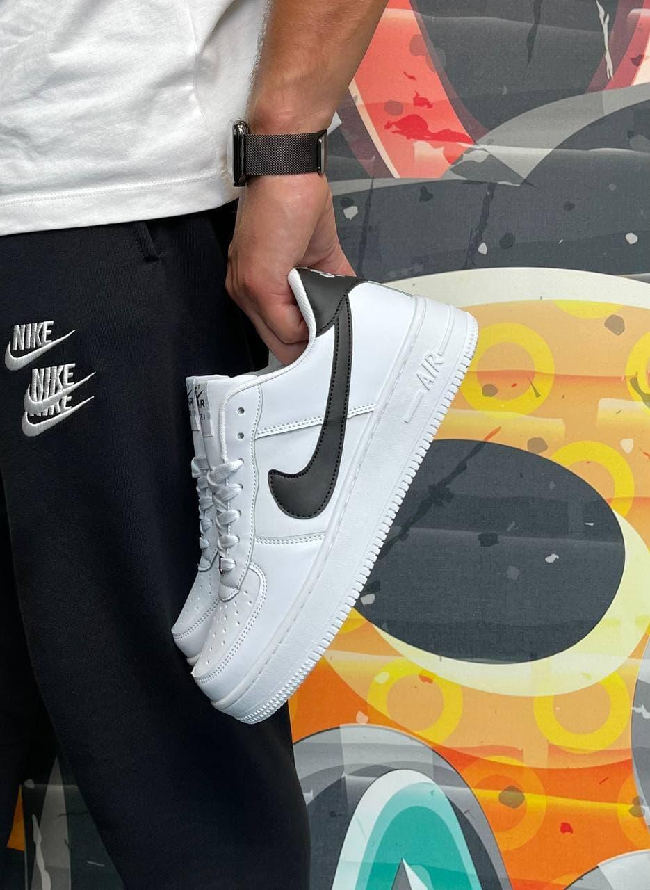 Nike Air Force 1 All White Black