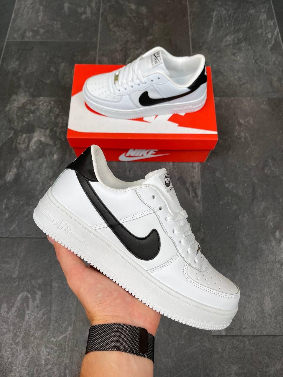 Nike Air Force 1 All White Black