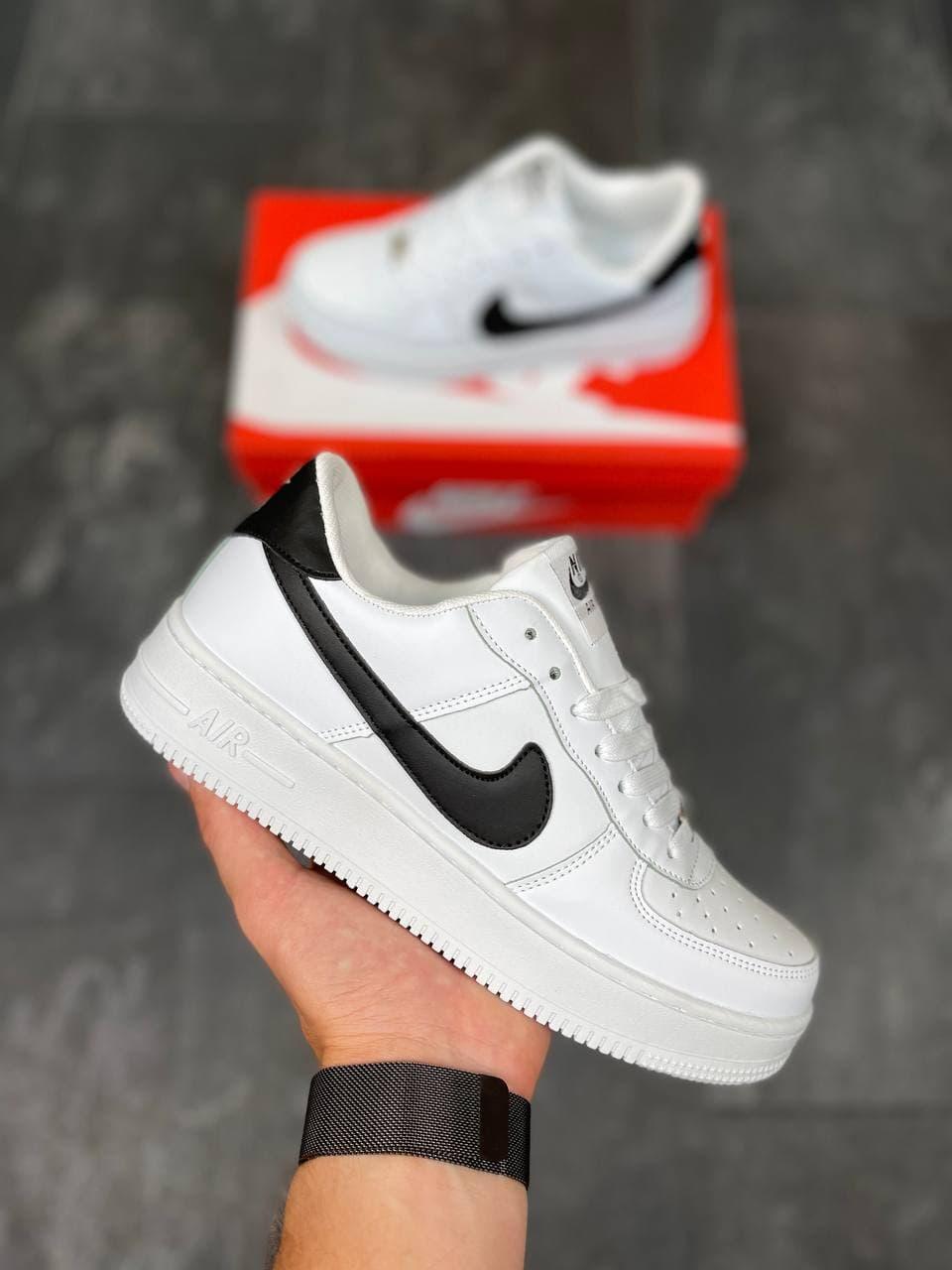 Nike Air Force 1 All White Black