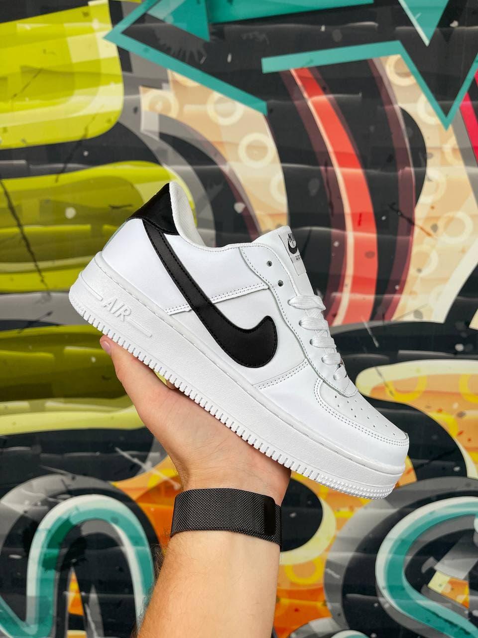 Nike Air Force 1 All White Black
