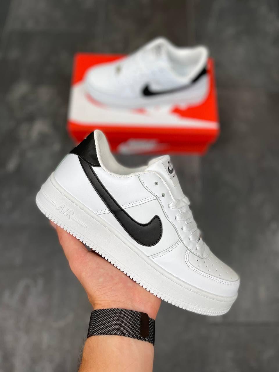 Nike Air Force 1 All White Black