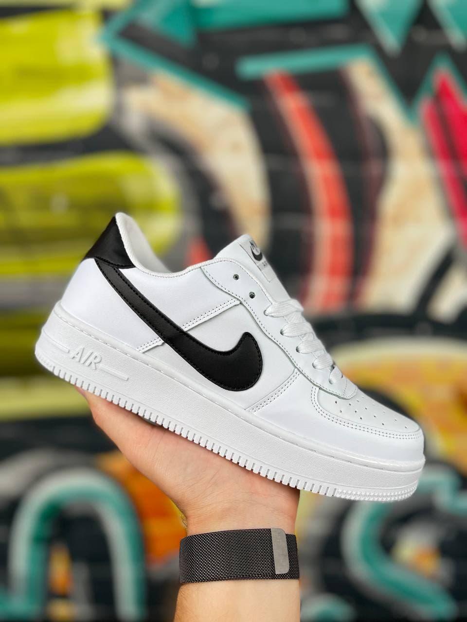 Nike Air Force 1 All White Black