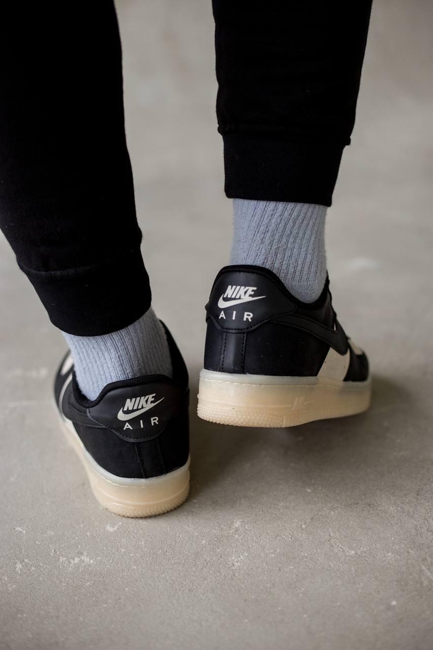 Nike Air Force Black White v2