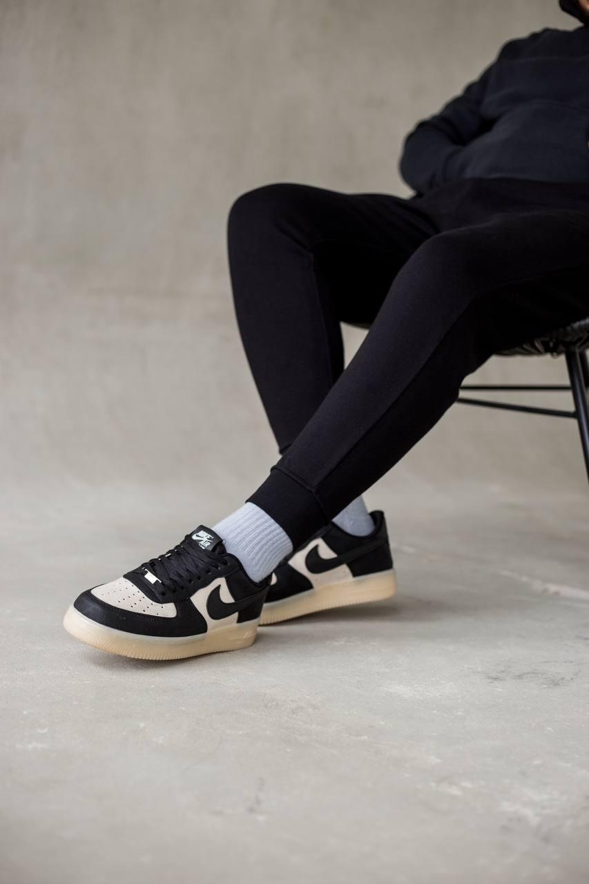 Nike Air Force Black White v2