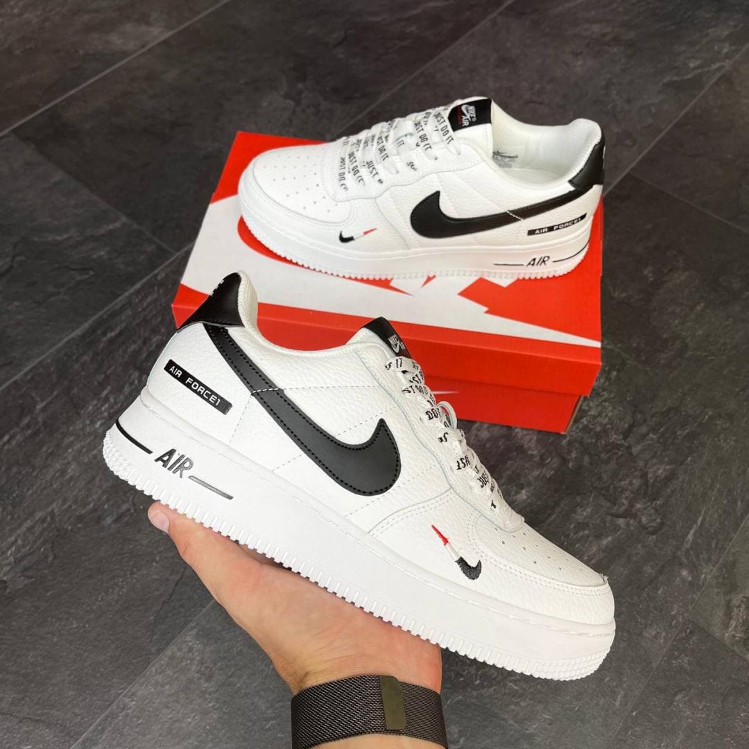 Nike Air Force 1 Low Just Do It White Black