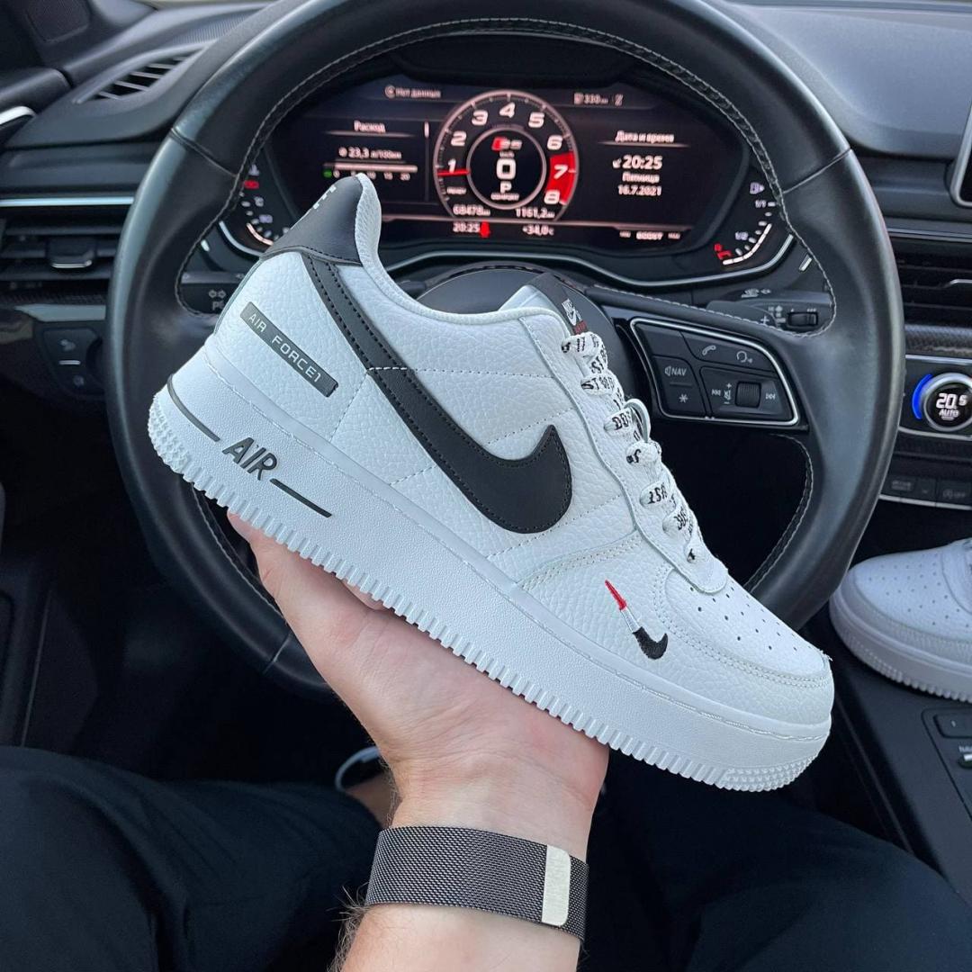 Nike Air Force 1 Low Just Do It White Black
