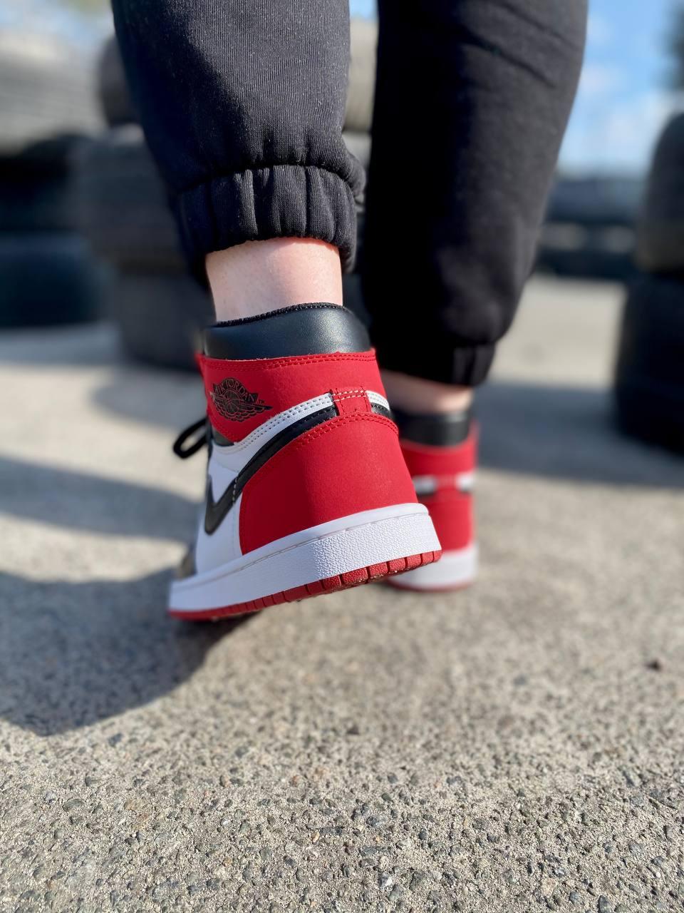 Nike Air Jordan 1 High Black Red White