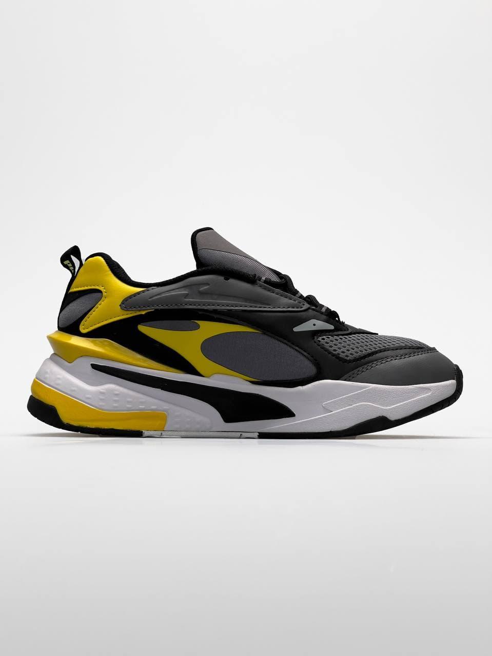 Puma RS Fast Grey Yellow White 1