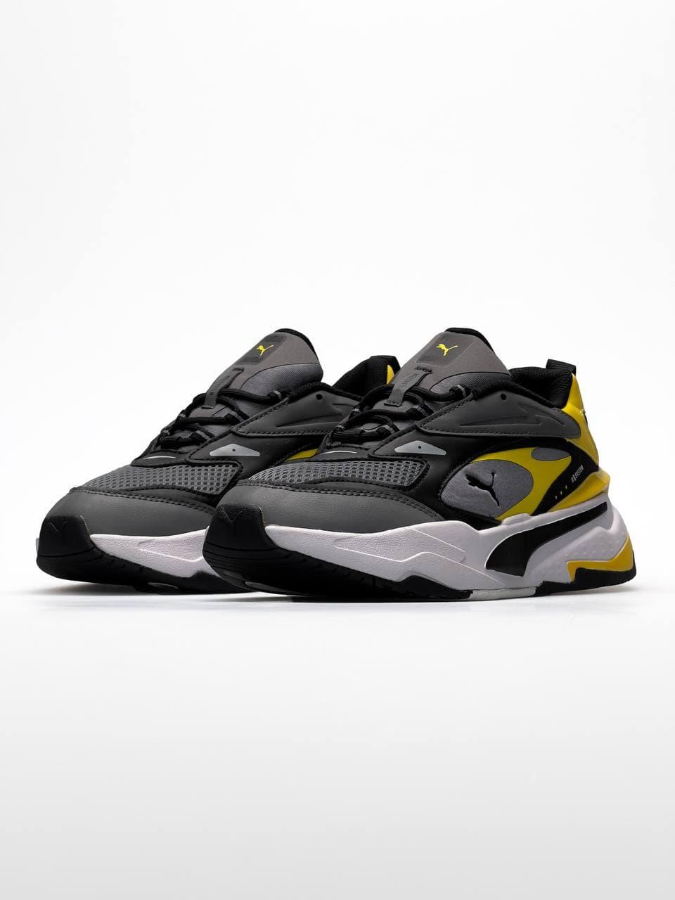 Puma RS Fast Grey Yellow White 1