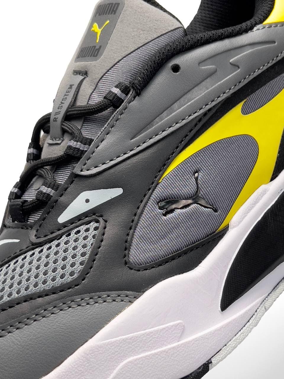 Puma RS Fast Grey Yellow White 1
