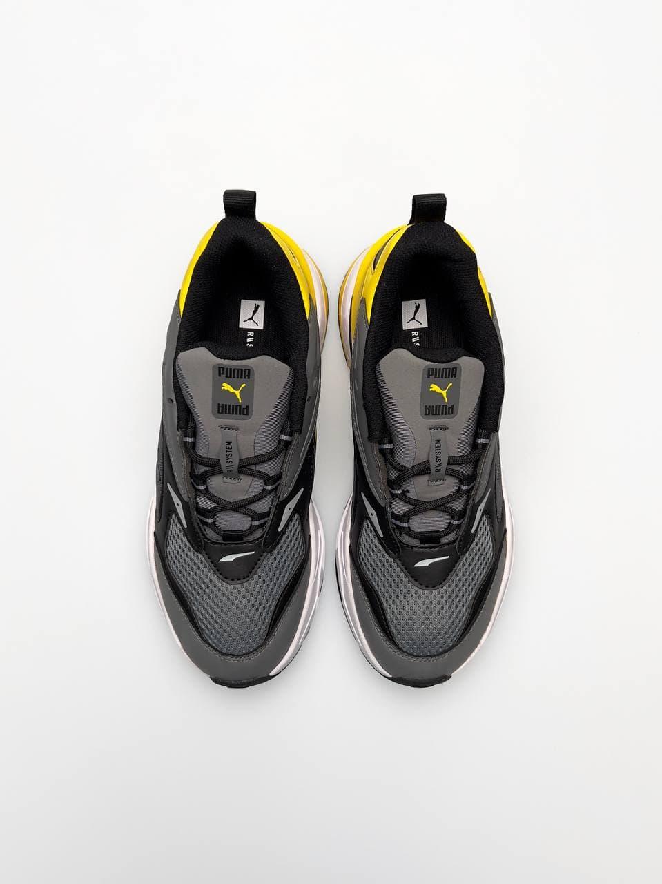 Puma RS Fast Grey Yellow White 1