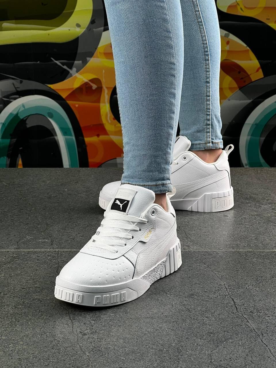 Puma Cali White FUR 1