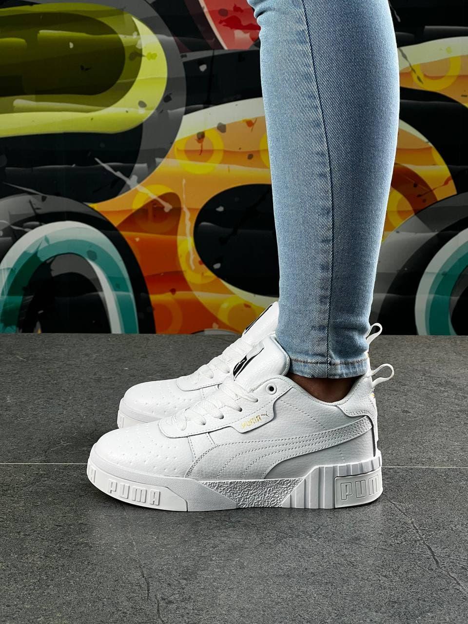 Puma Cali White FUR 1