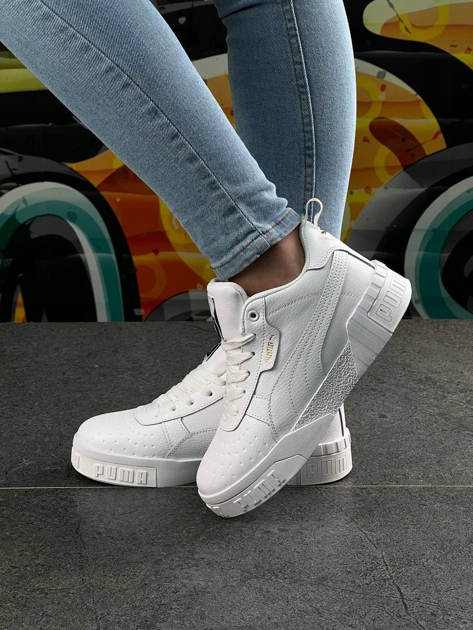 Puma Cali White FUR 1