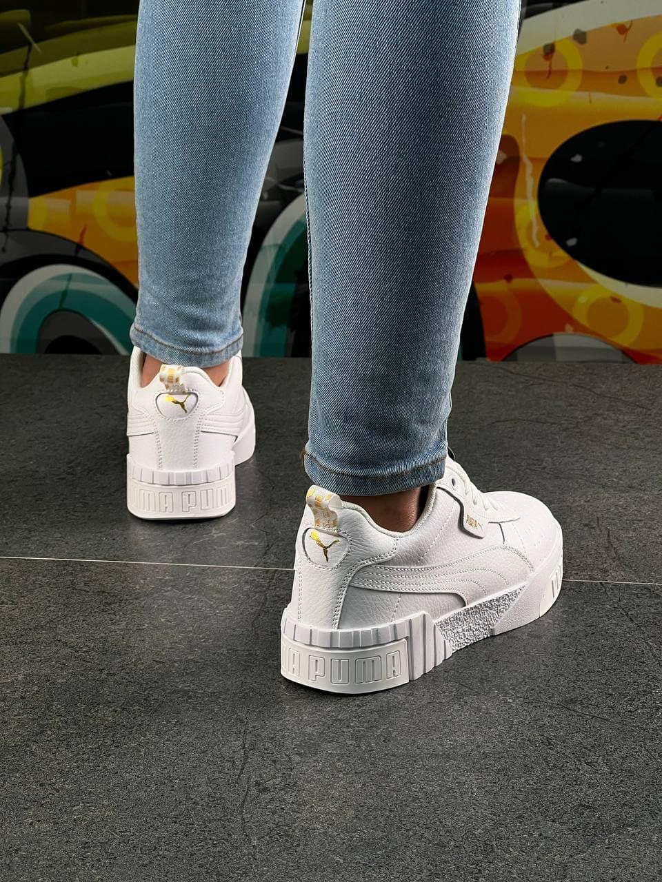 Puma Cali White FUR 1