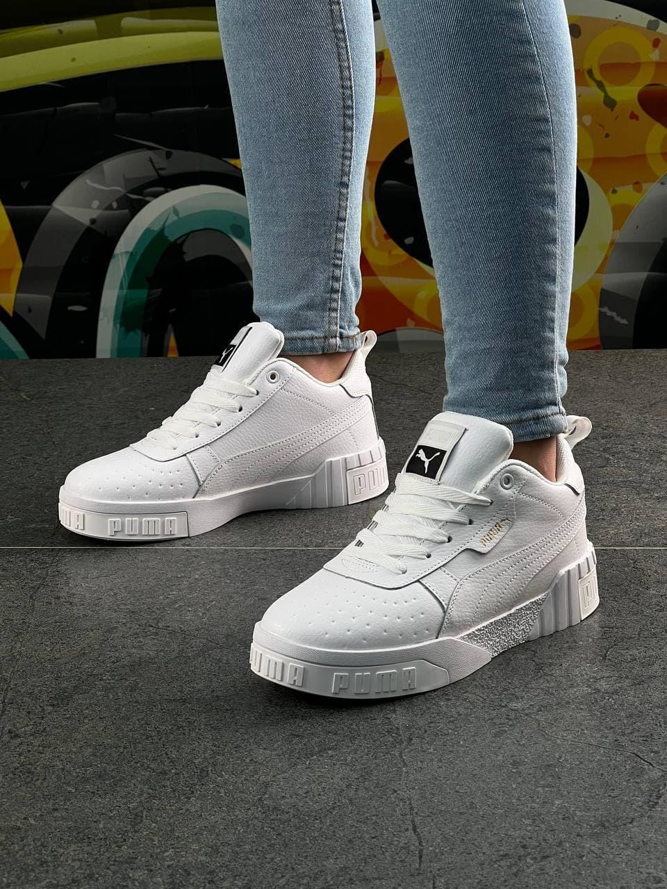 Puma Cali White FUR 1