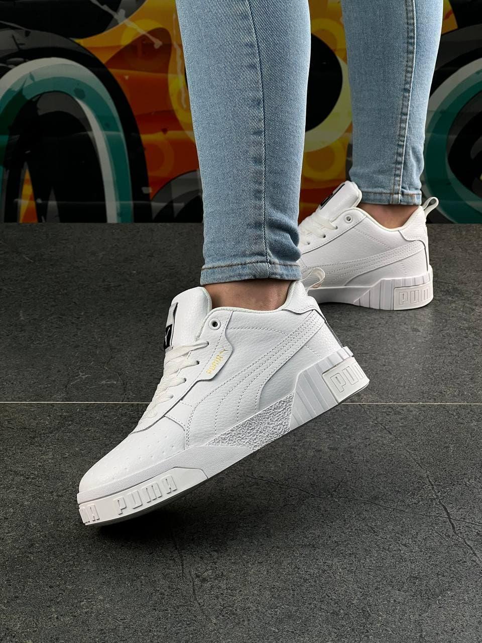 Puma Cali White FUR 1