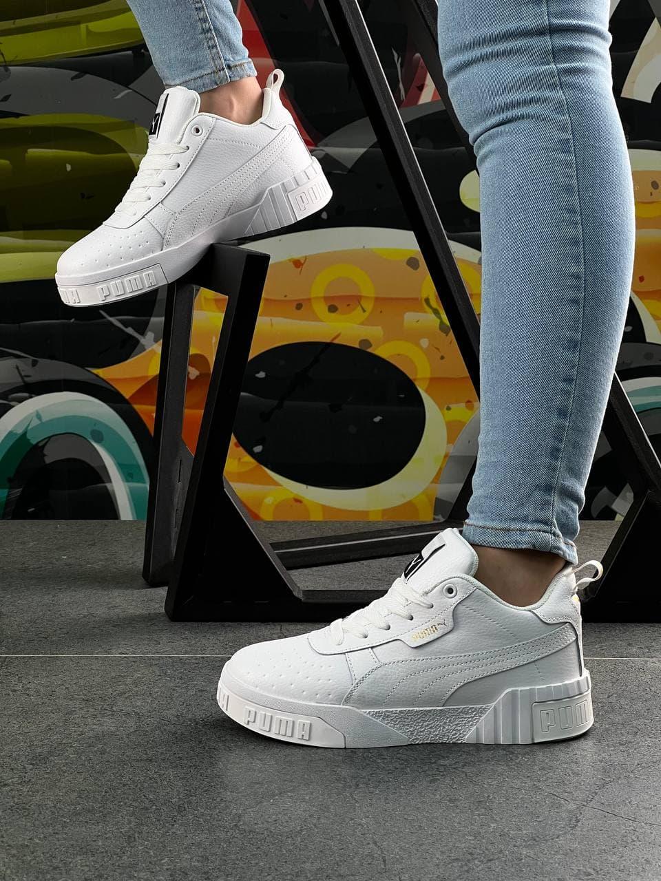 Puma Cali White FUR 1