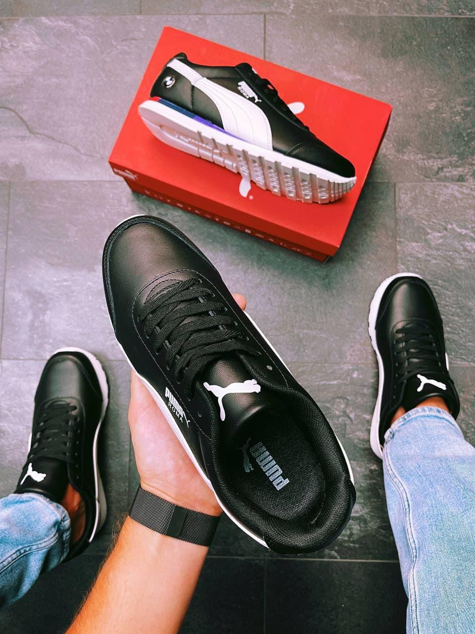 Puma Roma BMW Black White 2