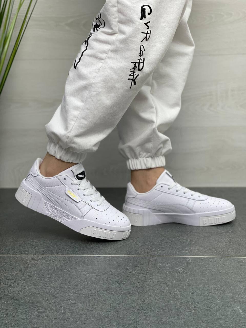 Puma Cali Basket White