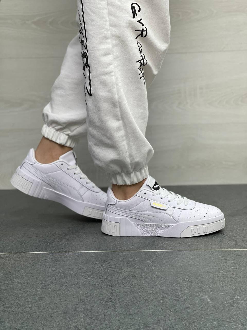 Puma Cali Basket White