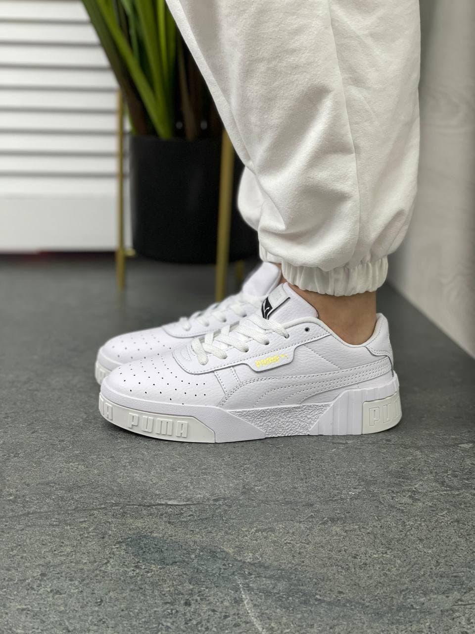 Puma Cali Basket White