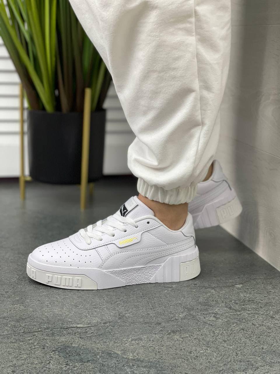Puma Cali Basket White