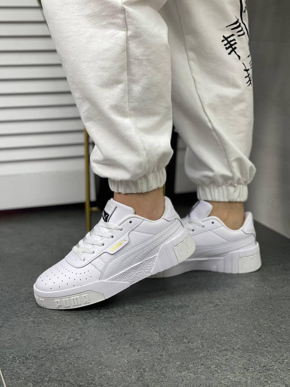 Puma Cali Basket White