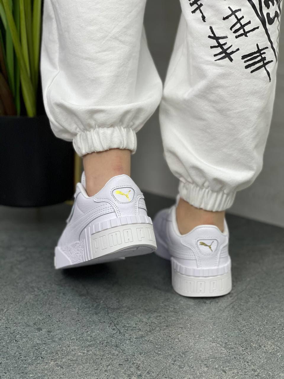 Puma Cali Basket White