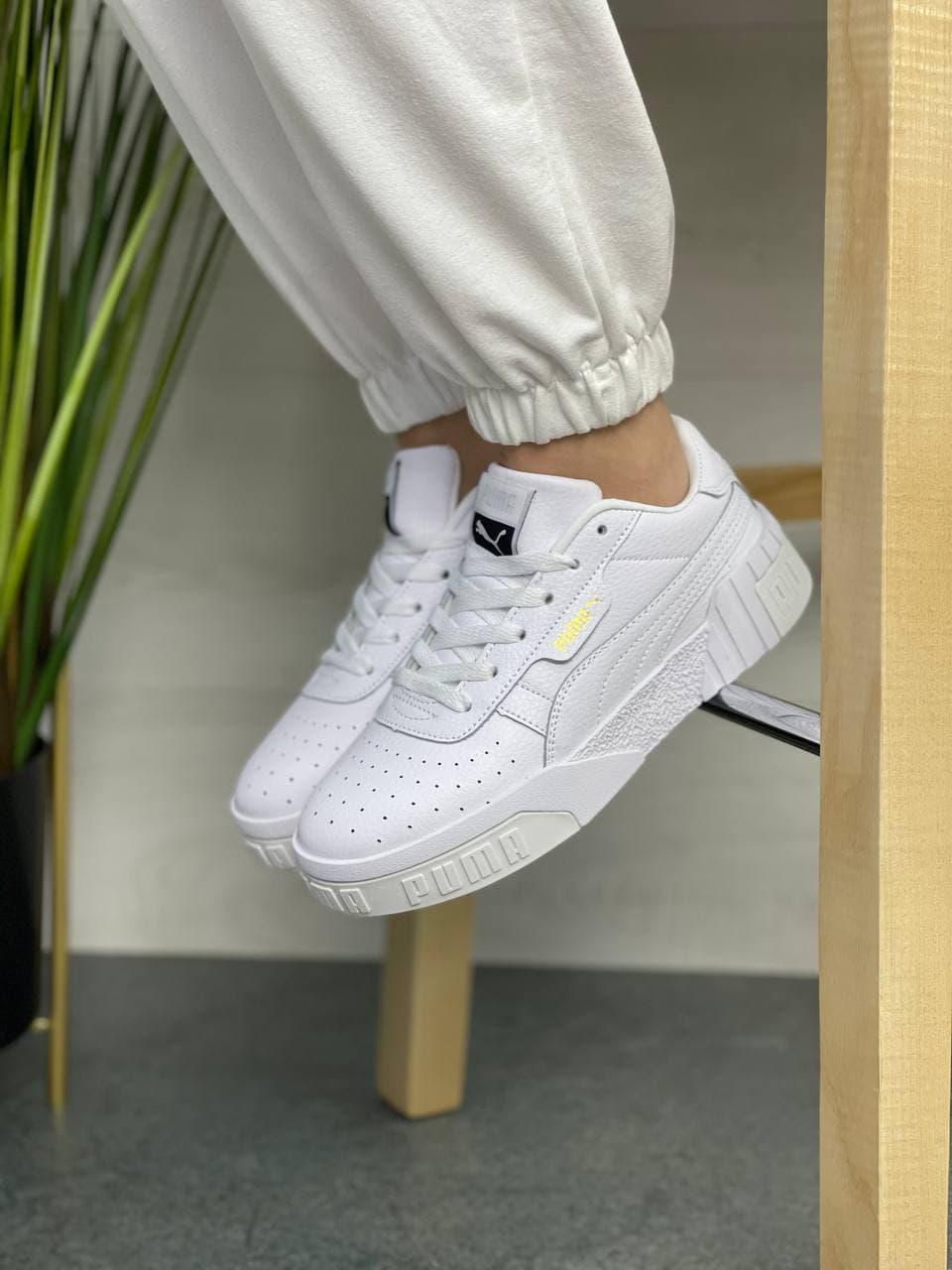 Puma Cali Basket White