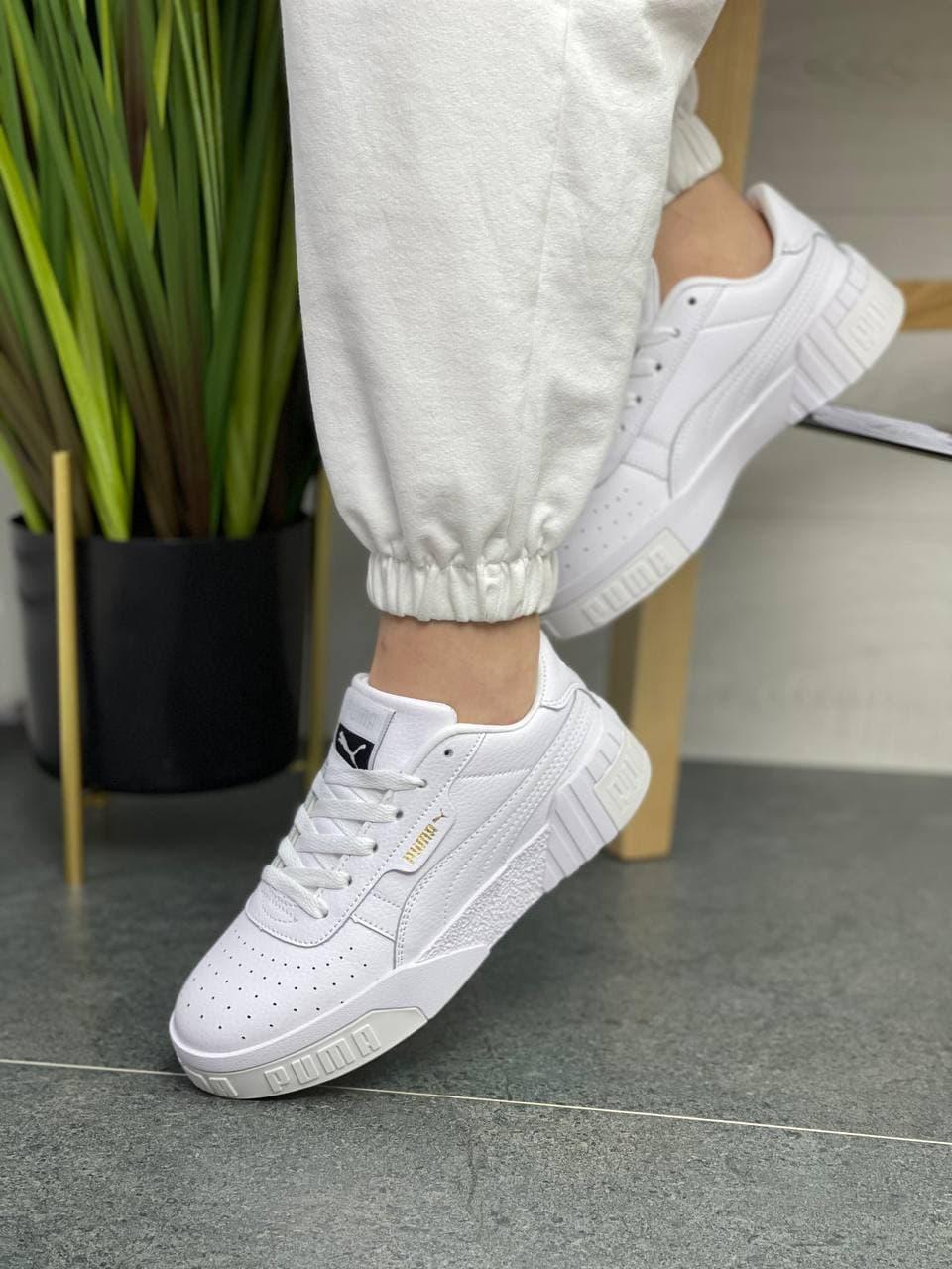 Puma Cali Basket White