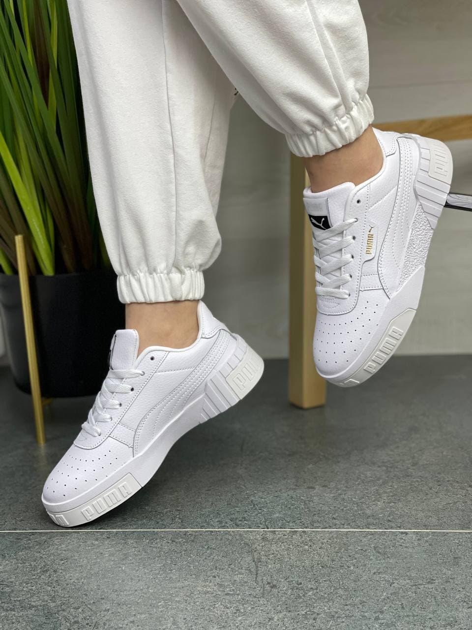 Puma Cali Basket White