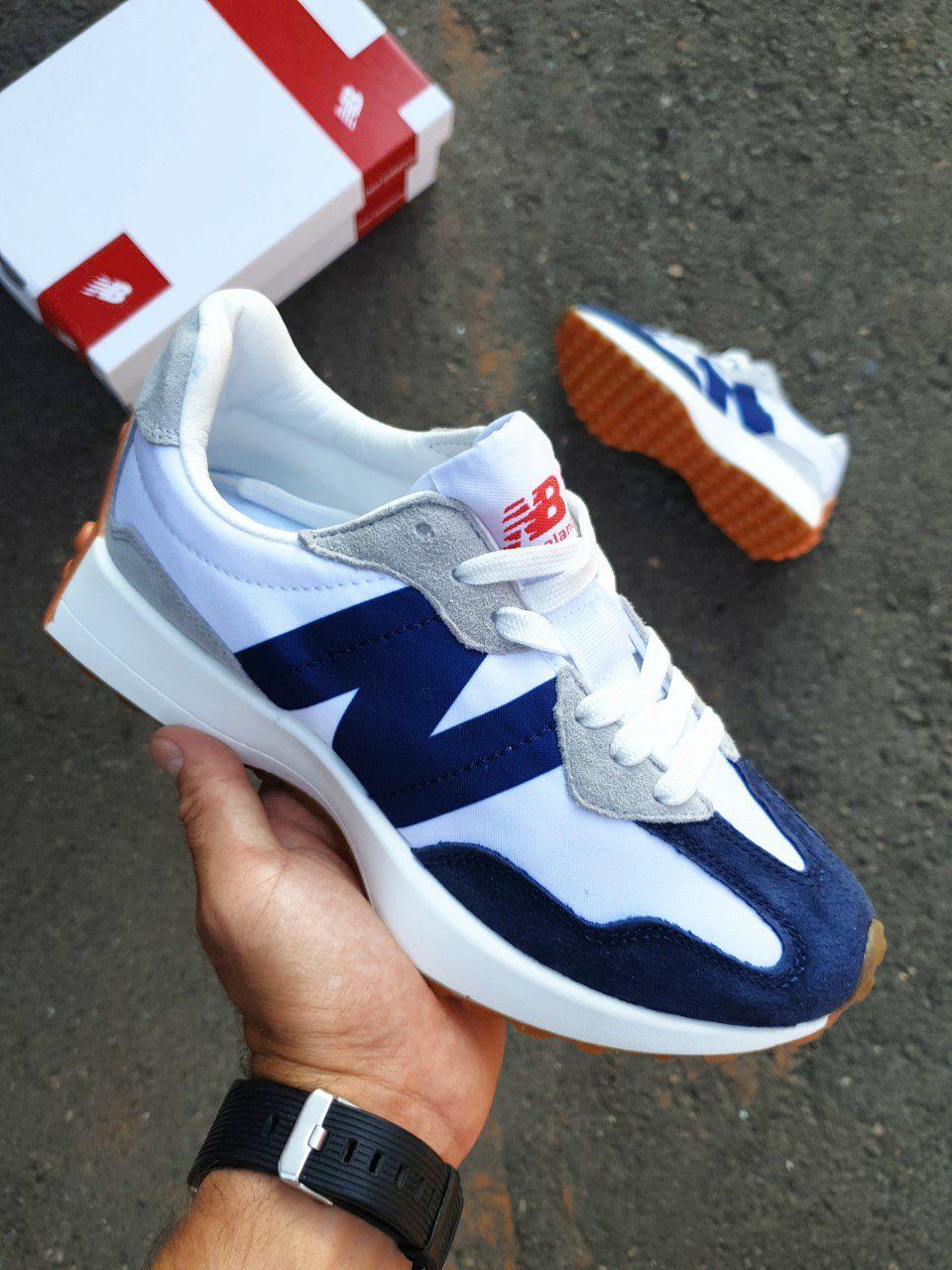 New Balance 327 Blue White