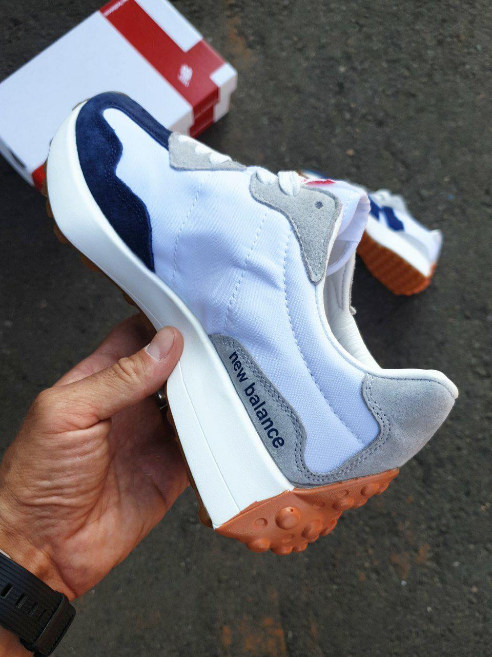 New Balance 327 Blue White