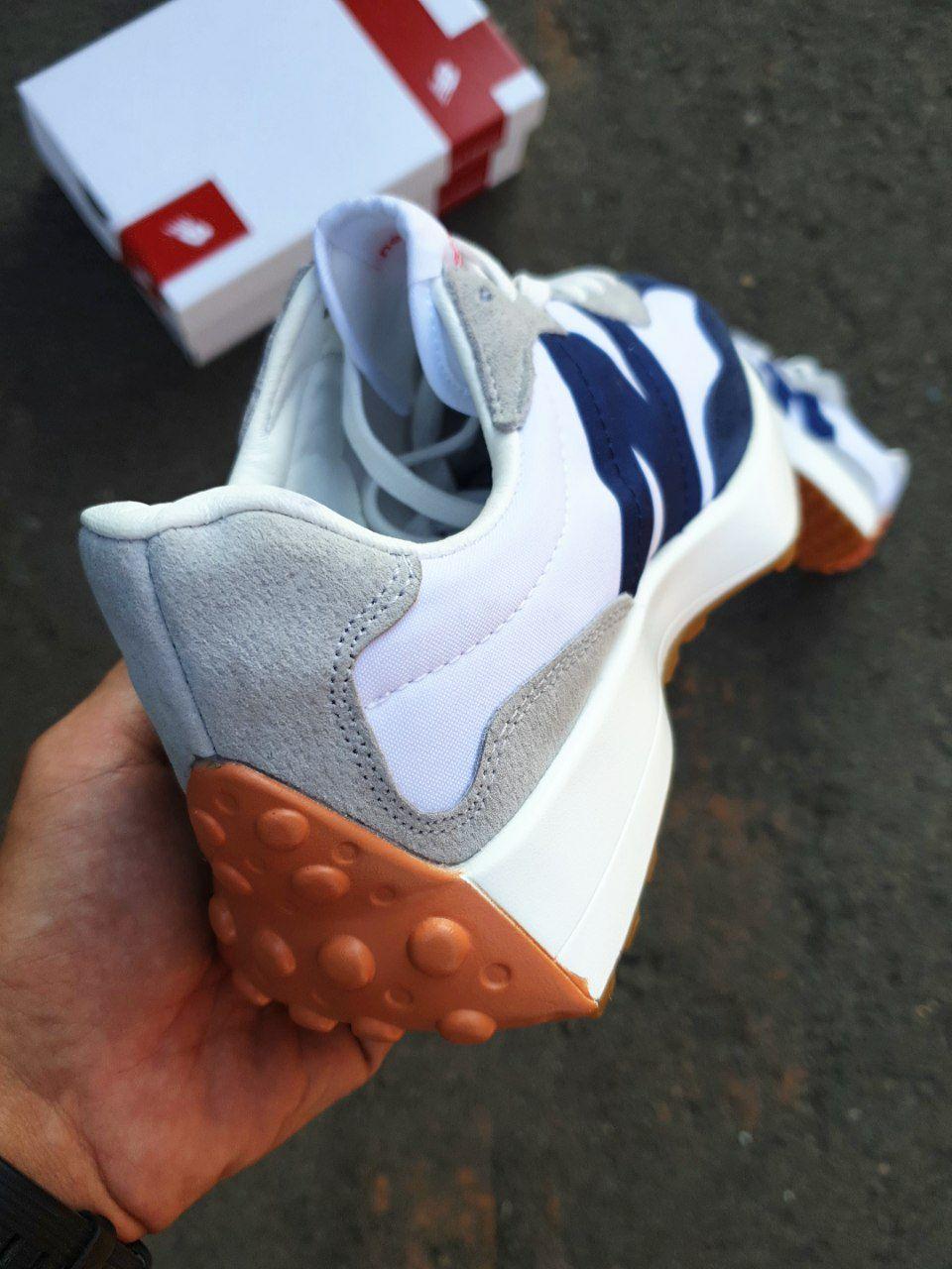 New Balance 327 Blue White
