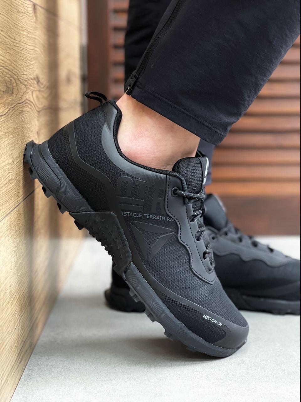 Reebok Terrain H20Drain All Black