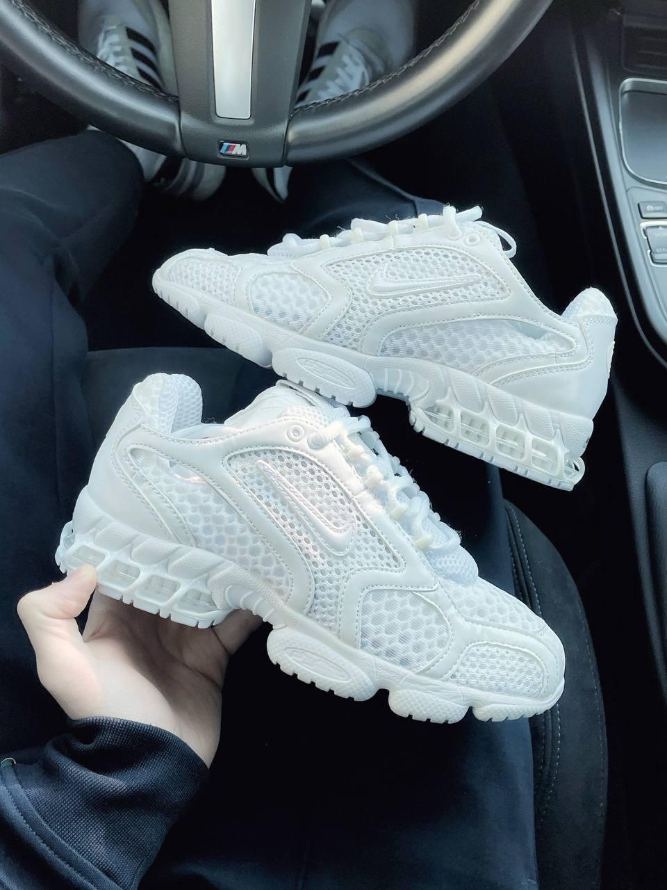 Nike X Stussy Air Zoom Spiridon Cage White 2