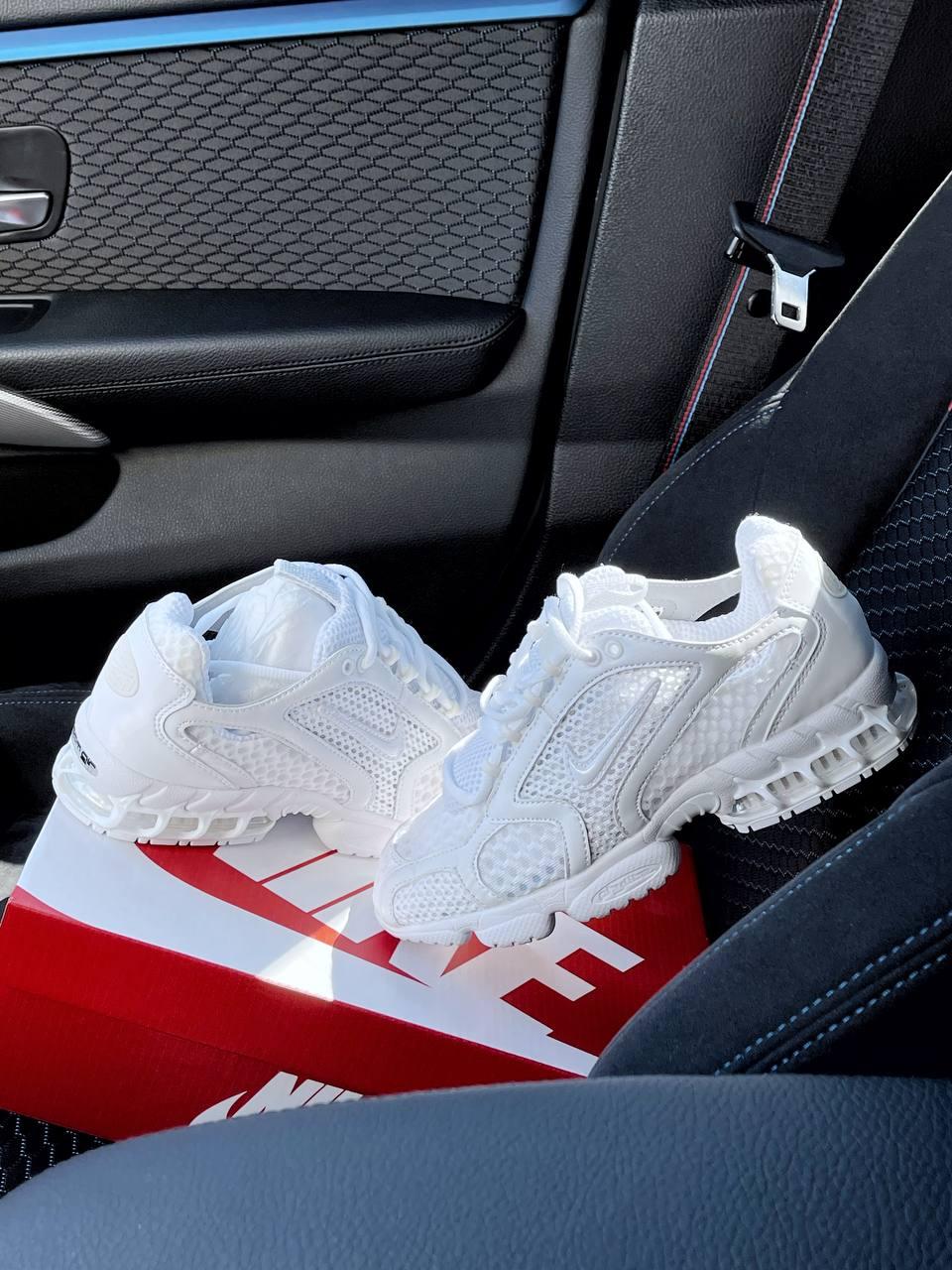 Nike X Stussy Air Zoom Spiridon Cage White 2